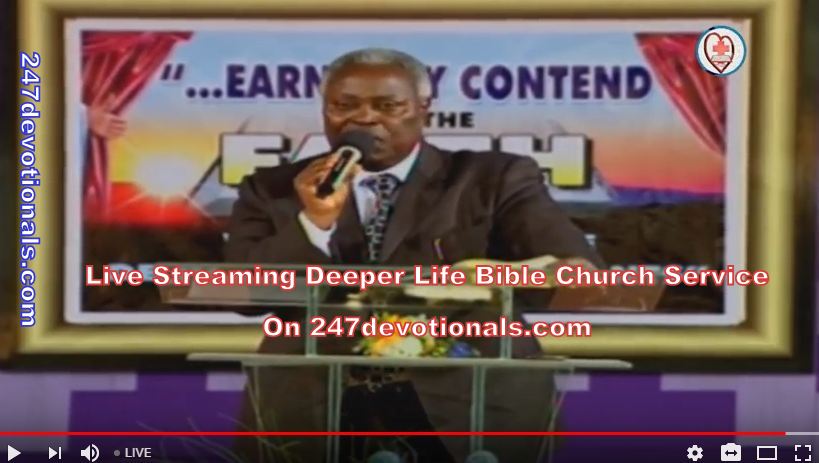 Live Streaming Deeper Life Bible Church Workers Training 24 03 18 