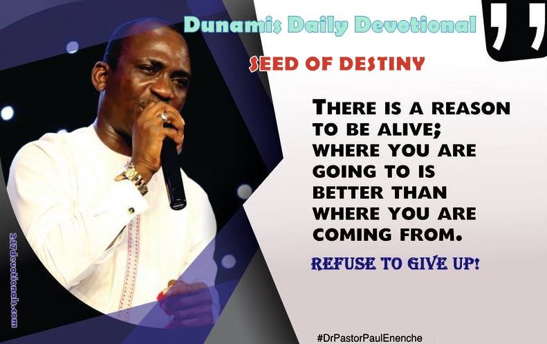 Seed Of Destiny Devotional 29 September 2018