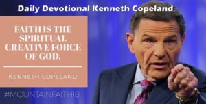 Devotional April 1, 2018, Kenneth Copeland