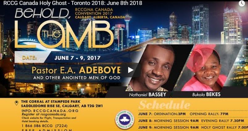 RCCG CANADA Live Streaming