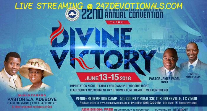 RCCG NORTH AMERICA CONVENTION LIVE STREAMING