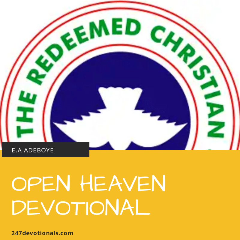 Open Heavens 7 September 2018