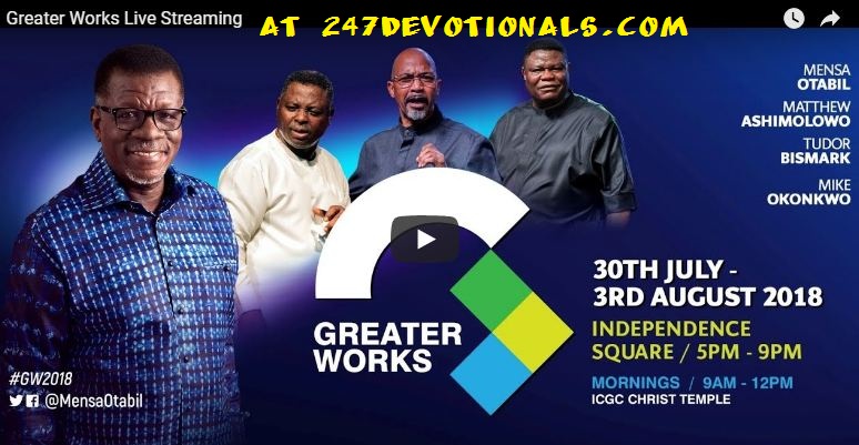 Live Stream Greater Works Conference 2018