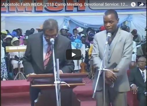 Live stream Apostolic Faith WECA