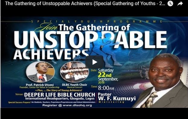  Dipper Life Special Gathering of Youths 2018 Lagos Edition