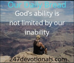 Our daily bread devotion