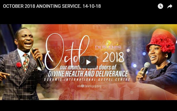 dunamis church october online service theme and worship