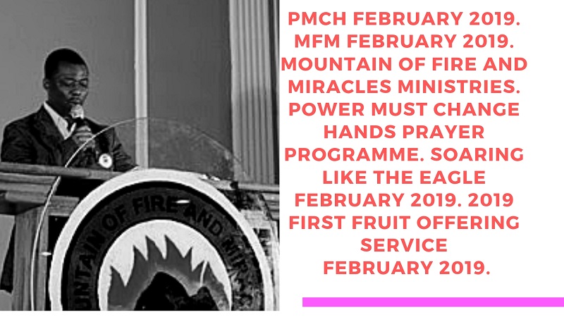 PMCH February 2019 Prayer Programme