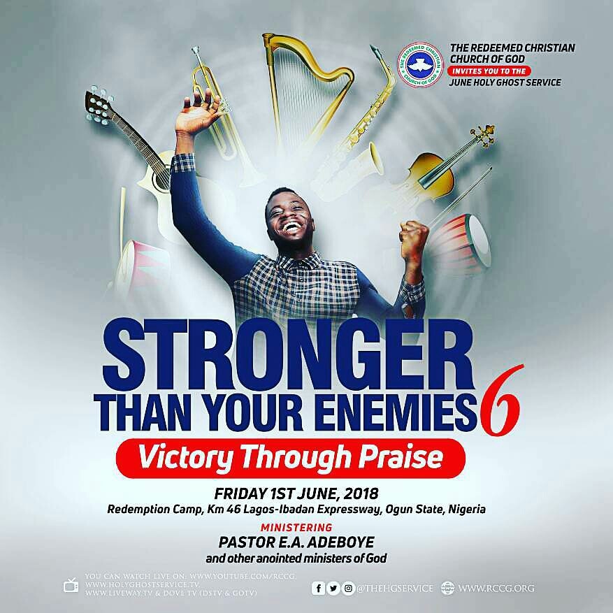 RCCG Stronger than your enemies 6 night