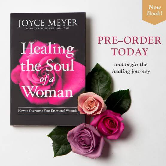 New Book Joyce Meyer Healing the soul of a woman Daily Inspirational