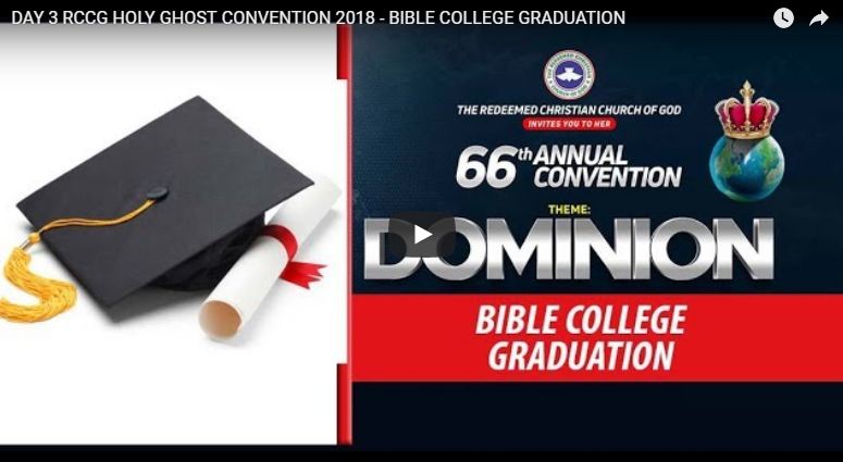 Day 3 Live Stream RCCG 66th Annual Convention
