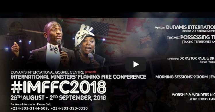 INT'L MINISTERS' FLAMING FIRE CONFERENCE 2018 DAY 2 MORNING