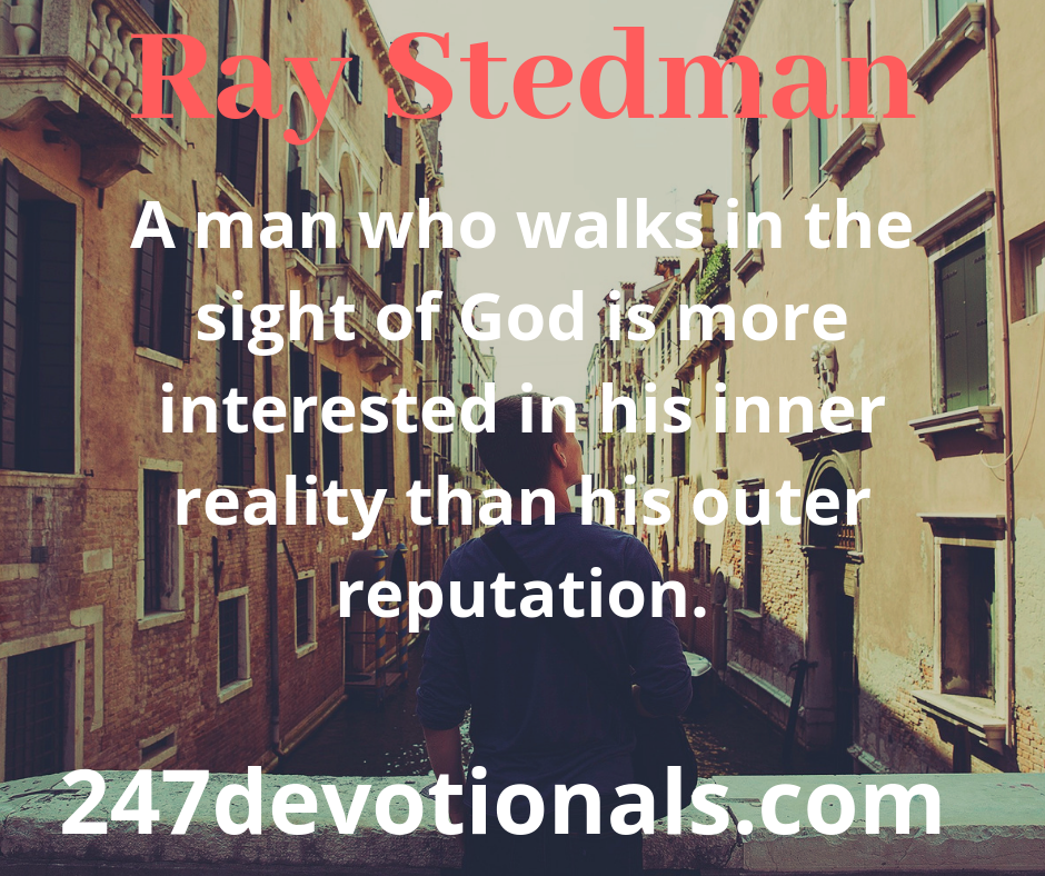 Ray Stedman devotion