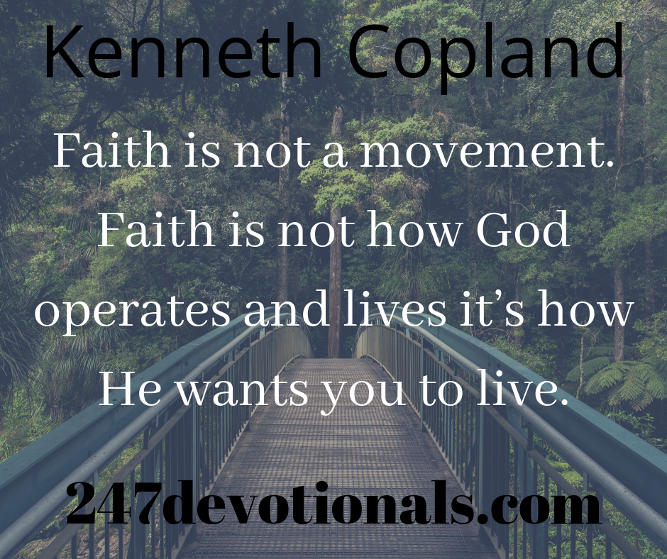 Kenneth Copland devotion