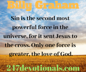 Billy Graham devotion