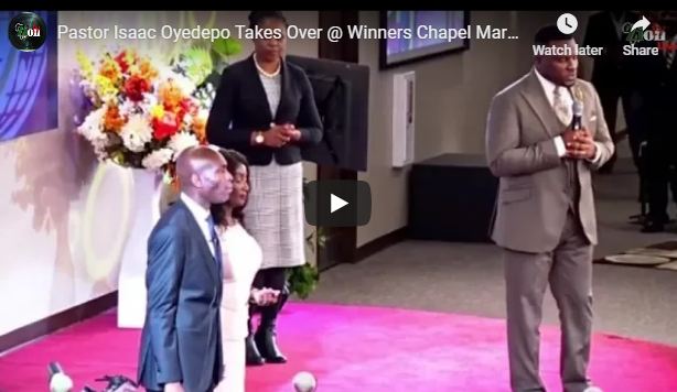 DAVID ISAAC OYEDEPO Takes Over @ Winners Chapel Maryland USA