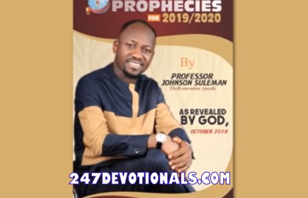 Apostle Johnson Suleman prophecies for 2019