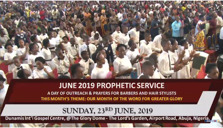 PROPHETIC SERVICE 23rd June 2019