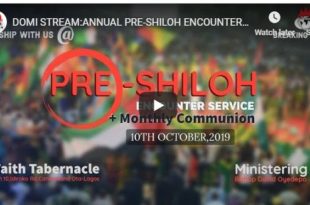 Winners ANNUAL PRE-SHILOH ENCOUNTER SERVICE