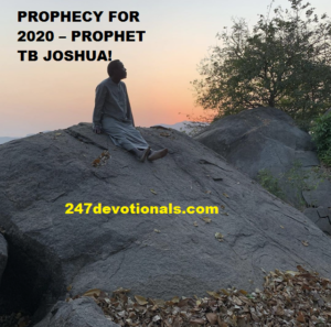 prophecy for 2020 TB Joshua