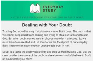 Dealing with Your Doubt
