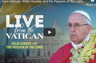 Palm Sunday and the Passion of the Lord by Pope Francis