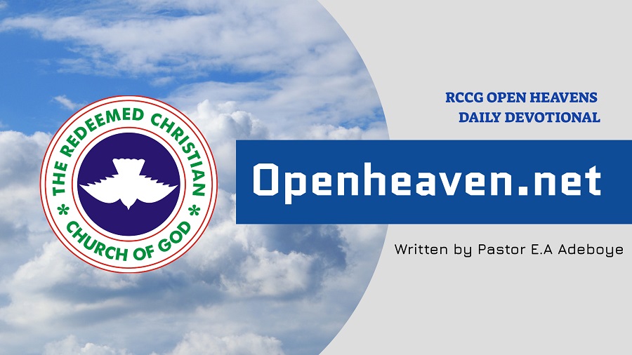 OPEN HEAVENS DAILY FRIDAY MARCH 20th 2026 – Daily Inspirational devotionals