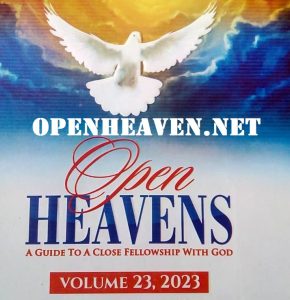 RCCG Open Heavens 2023