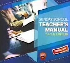 Rccg Yaya Sunday school teacher manual
